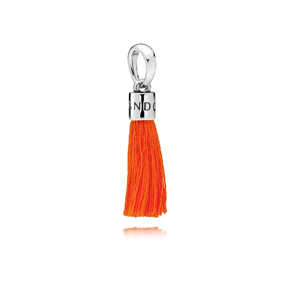 pandora sallantili charm turuncu püskül 797212coe