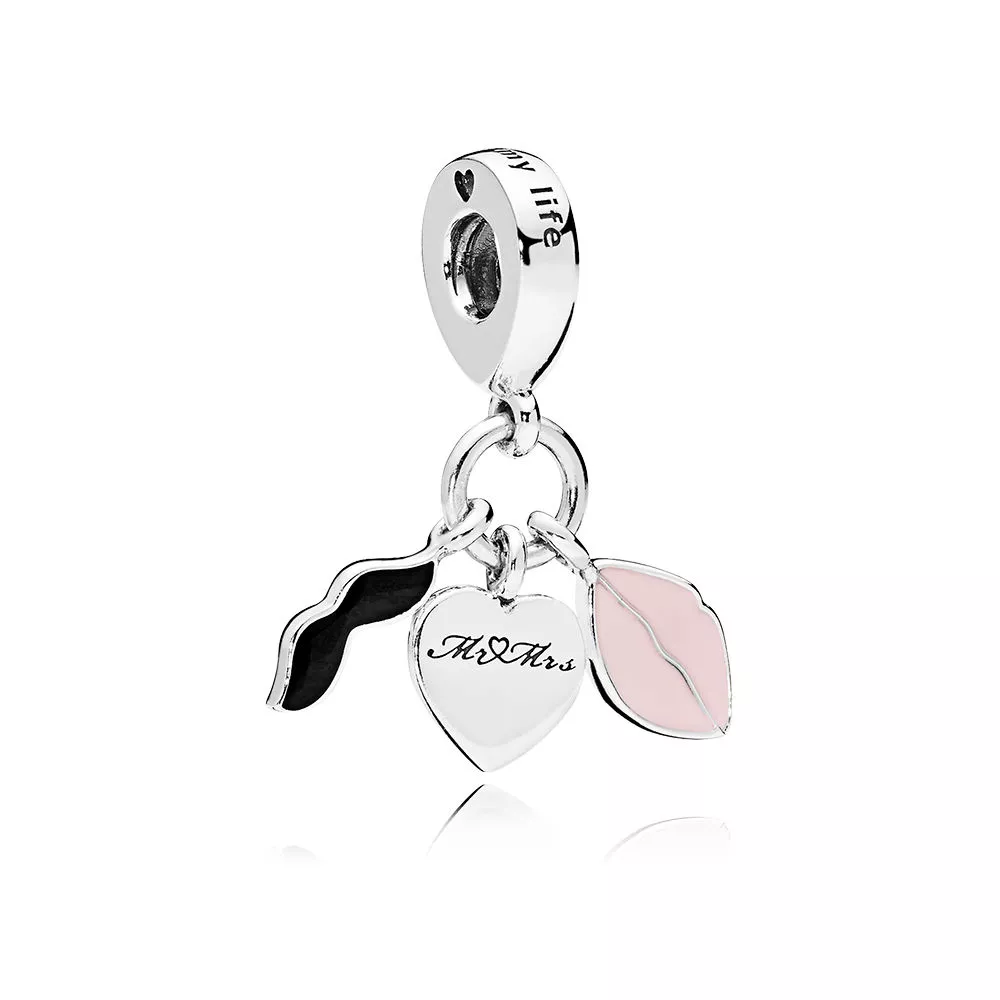 pandora sallantili charm çift aşkı 797273enmx