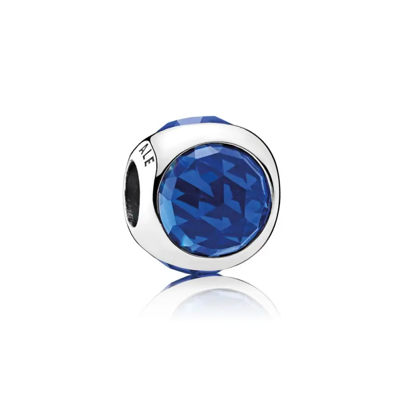 PANDORA Damla Şeklinde Kraliyet Mavisi Kristal Charm - 792095NCB - Ürün Resmi