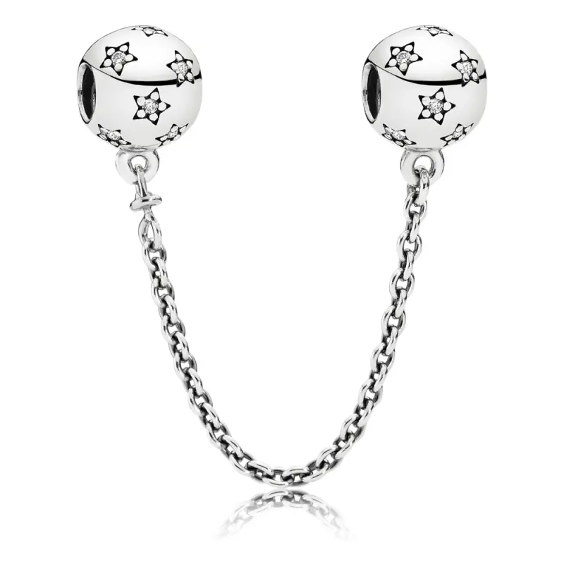 PANDORA Yıldız Gümüş Emniyet Zinciri - 791782CZ - Ürün Resmi