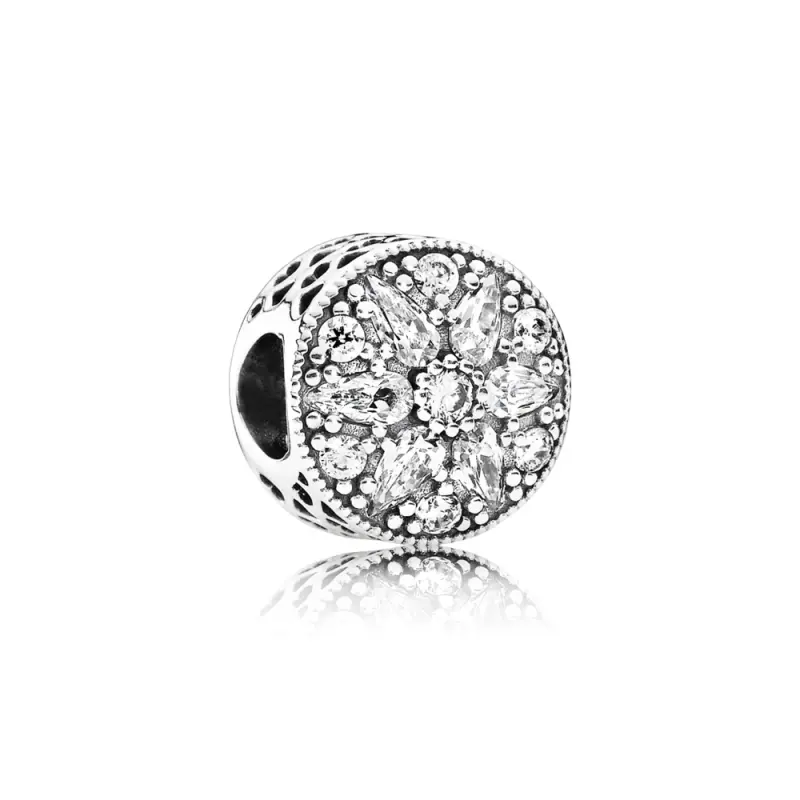 PANDORA Parıltılı Çiçek Charm - 791762CZ - Ürün Resmi