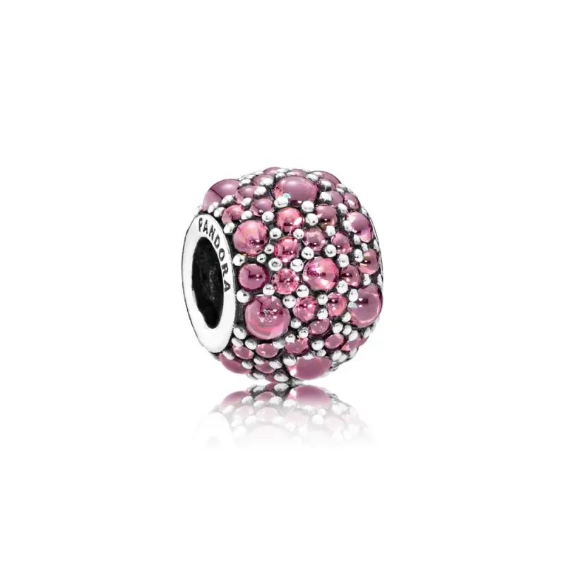 PANDORA Hanımeli Pembe Işıltılı Damlalar Charmora Charm - 791755HCZ - Ürün Resmi
