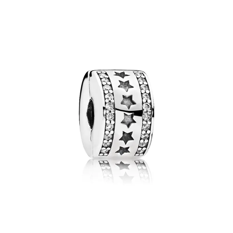 PANDORA Yıldız Formasyon Klips, Şeffaf KZ - 796381CZ - Ürün Resmi
