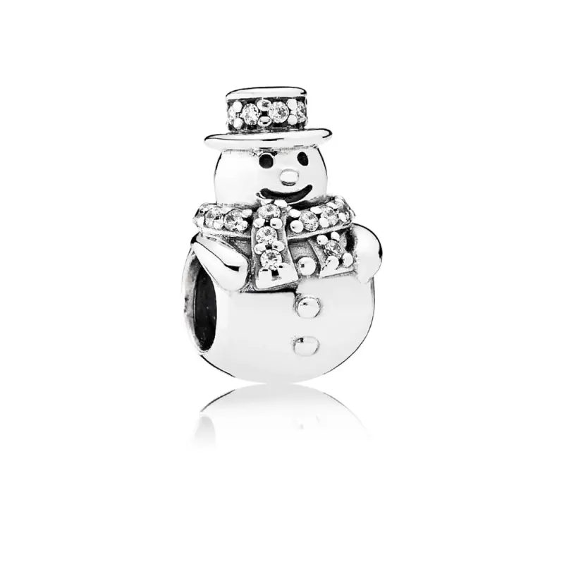 PANDORA Kardan Adamı Charm, Berrak CZ - 792001CZ - Ürün Resmi