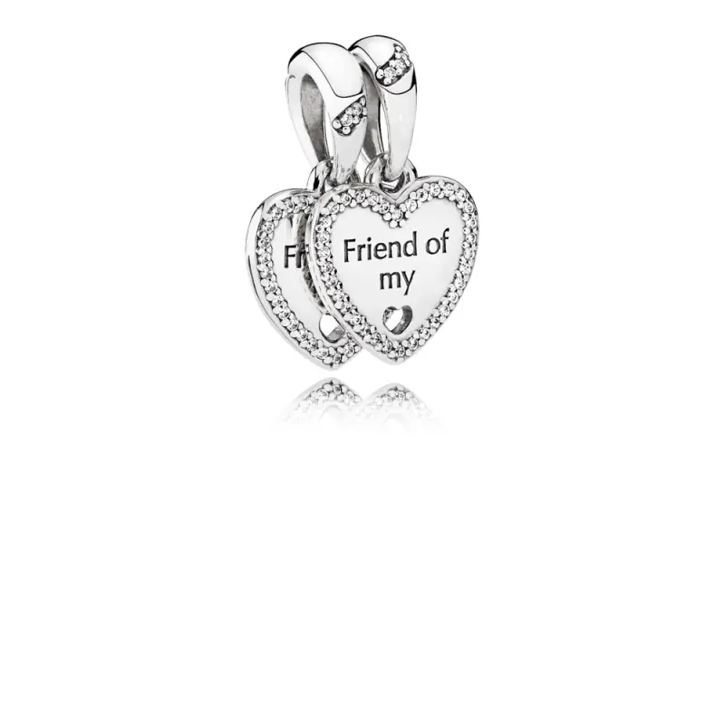 PANDORA Dostluk Kalpleri, Berrak CZ Pendant Charm - 792147CZ - Ürün Resmi