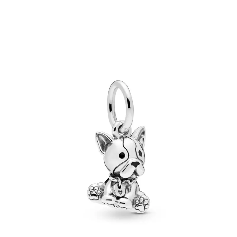 PANDORA Bulldog Yavrusu Sarkıt Charm - 798008EN16 - Ürün Resmi