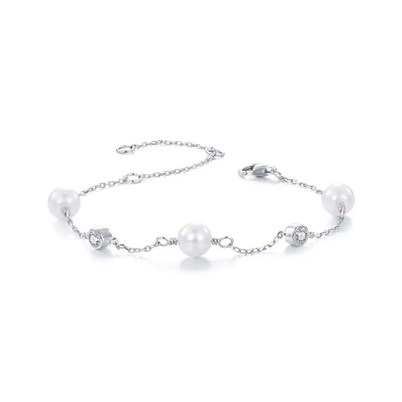 PANDORA Stil Deniz Ritmi 0,1ct Bileklik (tek sertifikalı) - MSB017 - Ürün Resmi