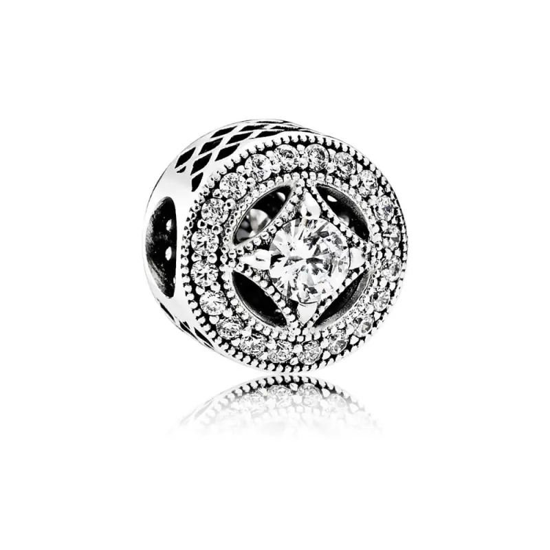 PANDORA Vintage Allure Oymalı Charm - 791970CZ - Ürün Resmi