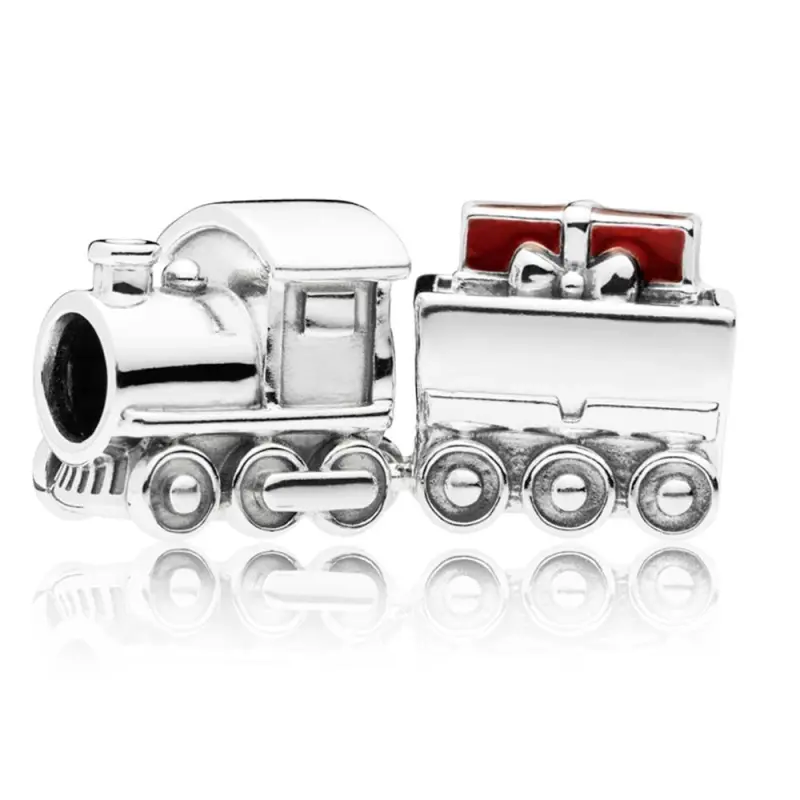 PANDORA Noel Treni Charm, Kırmızı Emaye - 797519EN27 - Ürün Resmi