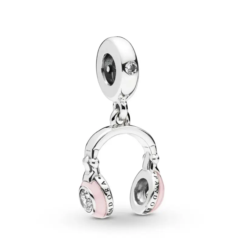 PANDORA Pembe Kulaklık Sarkıt Charm - 797902EN160 - Ürün Resmi