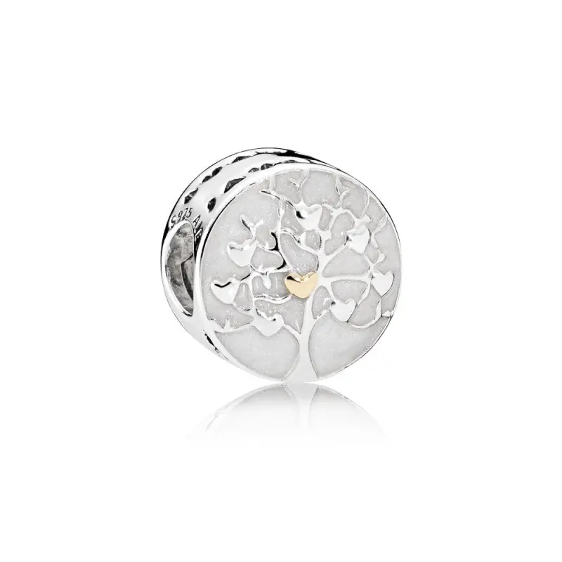PANDORA Kalp Ağacı Gümüş Emaye Çekicilik - 792106EN23 - Ürün Resmi