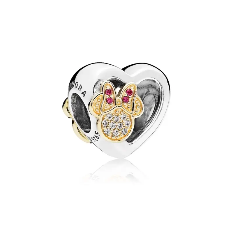 PANDORA Disney, Mickey ve Minnie Aşk Simgeleri Charm - 796463CZ - Ürün Resmi