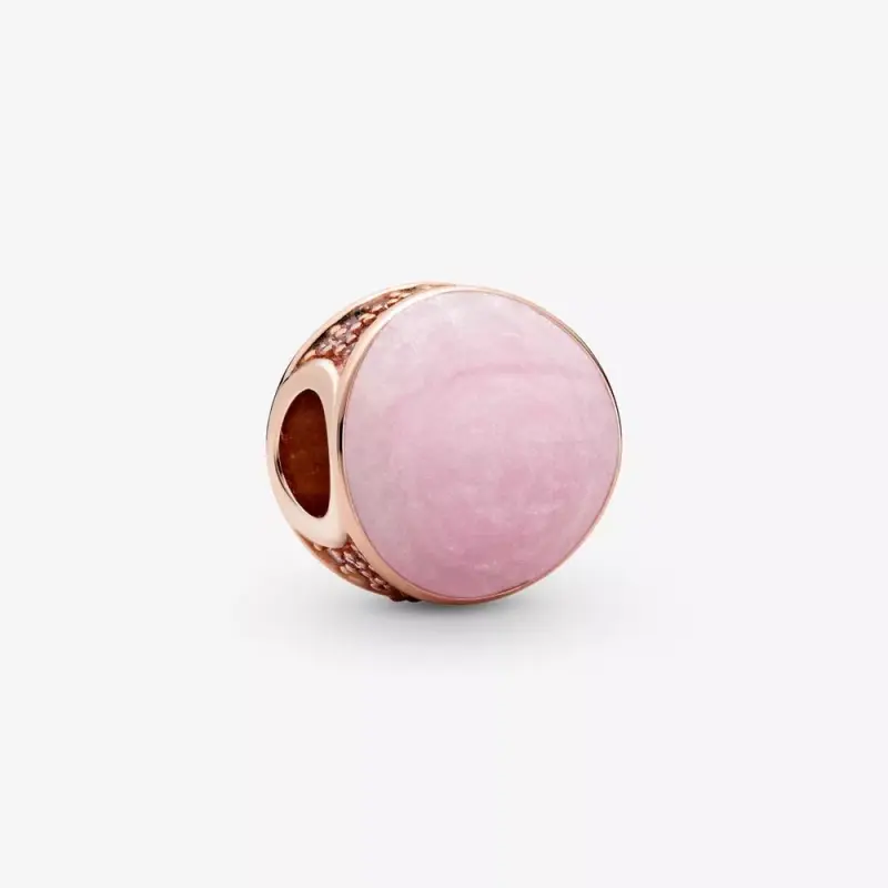 Pandora Pembe Girdap Charm - 789306C01 - Ürün Resmi