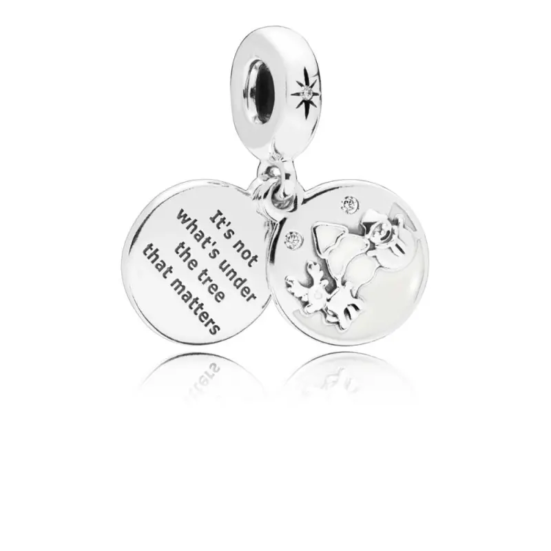 PANDORA Mükemmel Noel Sarkıt Charm, Berrak CZ ve Beyaz Emaye - 797562EN12 - Ürün Resmi