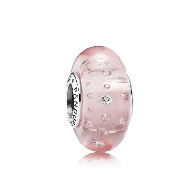 PANDORA Pembe Efervesan, Berrak Cz Boncuk Charm - 791615CZ - Ürün Resmi