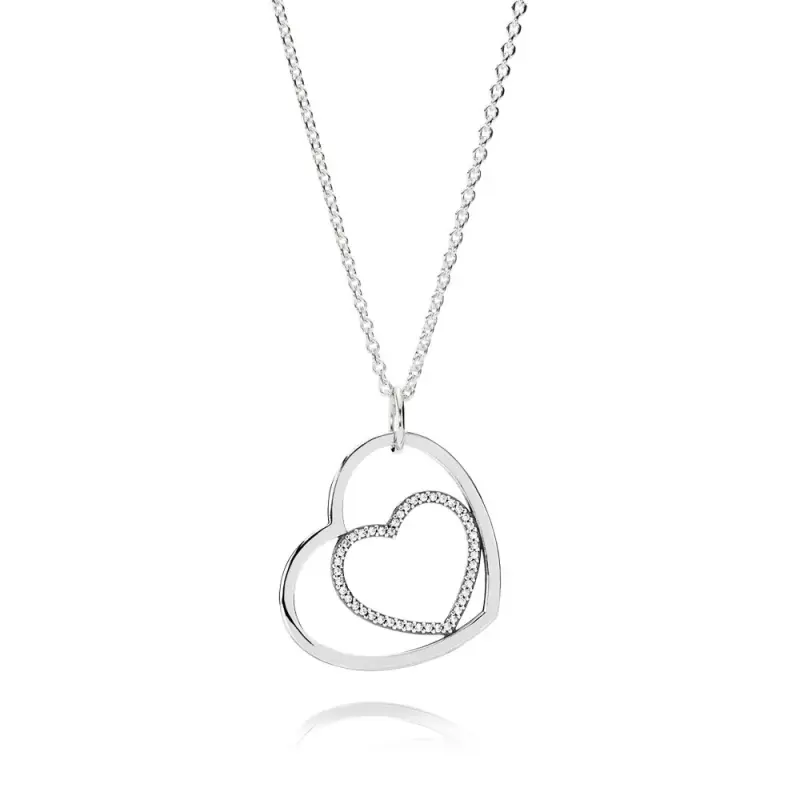 Pandora Sonsuza dek kalbimde Kolye - 390364CZ-90 - Ürün Resmi