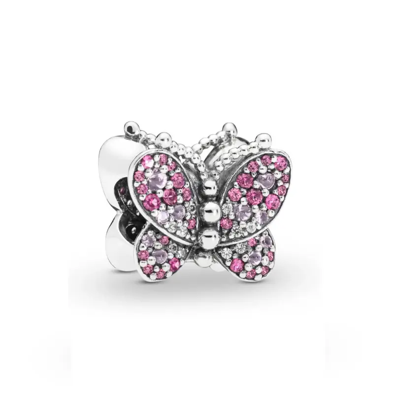 PANDORA Göz Alıcı Pembe Kelebek Çekici - 797882NCCMX - Ürün Resmi