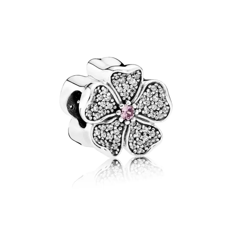 PANDORA Parlak Elma Çiçeği Charm - 791831NBP - Ürün Resmi
