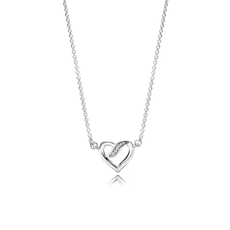 Pandora Sevgi Kurdeleleri Kolye - 590535CZ-45 - Ürün Resmi