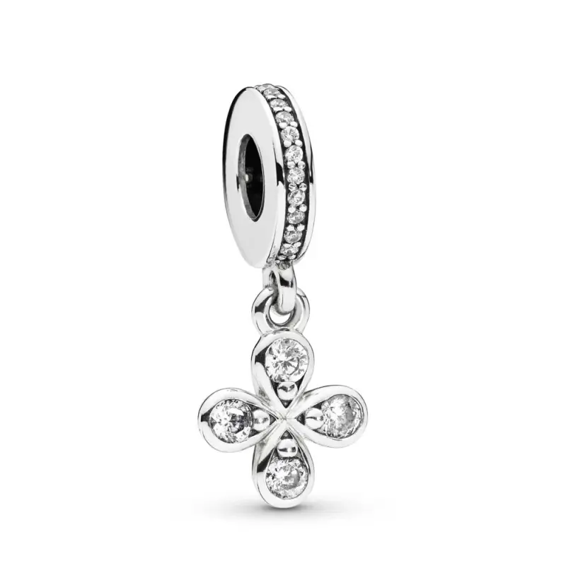 PANDORA Dört Taç Yaprak Çiçek Pırıltılı Pandora Charm - 797969CZ - Ürün Resmi