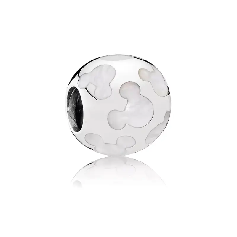 Pandora Disney, Mickey Mouse Sedef Simgesi Charm - 7501057370023P - Ürün Resmi