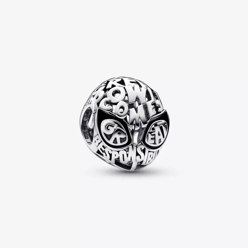 PANDORA Marvel Spider-Man Mask Charm - 792351C01 - Ürün Resmi