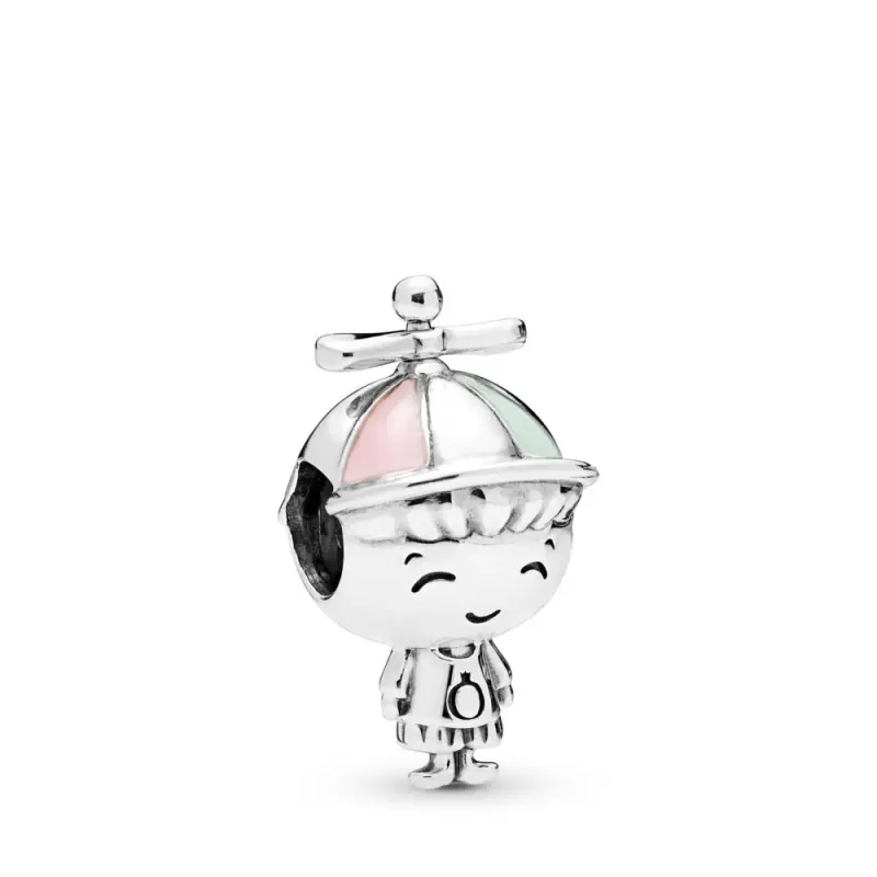 PANDORA Pervane Şapkalı Çocuk Charm - 798015ENMX - Ürün Resmi