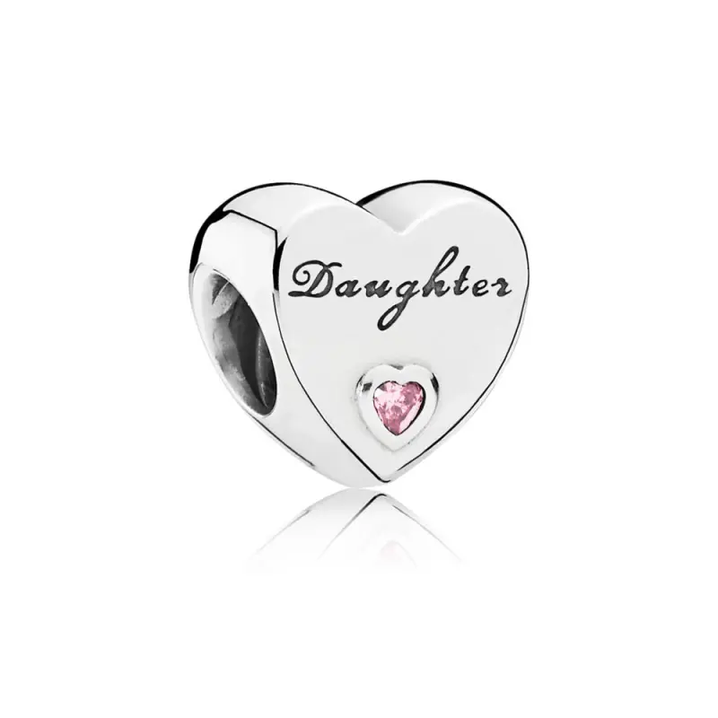PANDORA Kızın Aşkı Charm, Pembe CZ - 791726PCZ - Ürün Resmi
