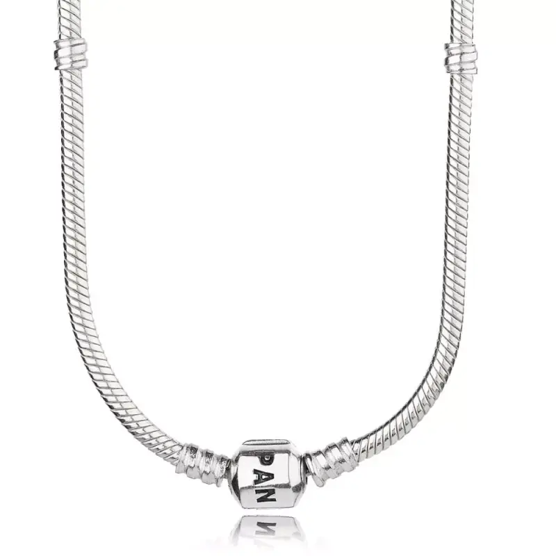 Pandora Sterling Barrel Clasp Zincir Kolye - 590703HV - Ürün Resmi