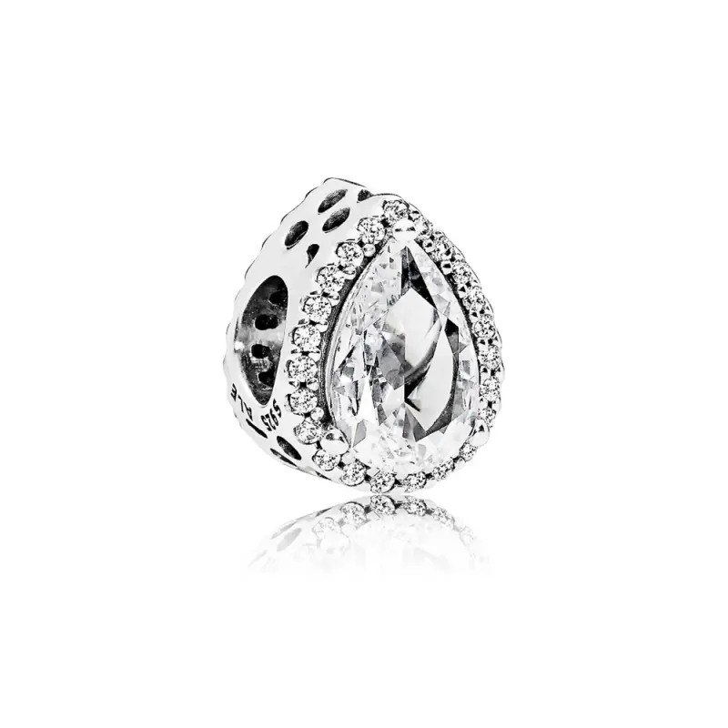PANDORA Işıltılı Damla Şeffaf CZ Charm - 796245CZ - Ürün Resmi